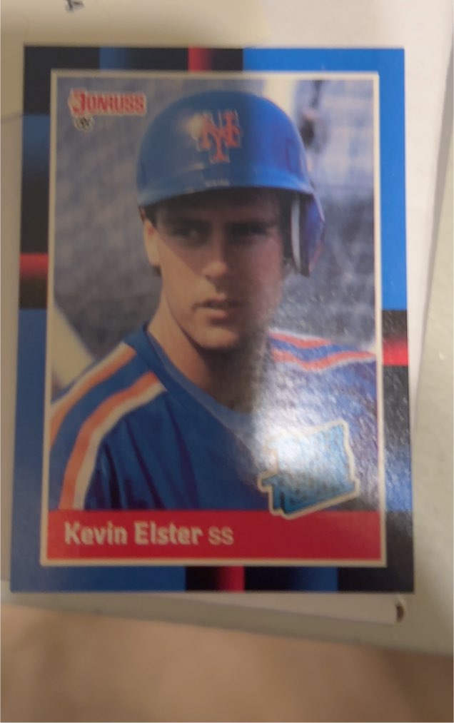 1988 Donruss #37 Kevin Elster — front