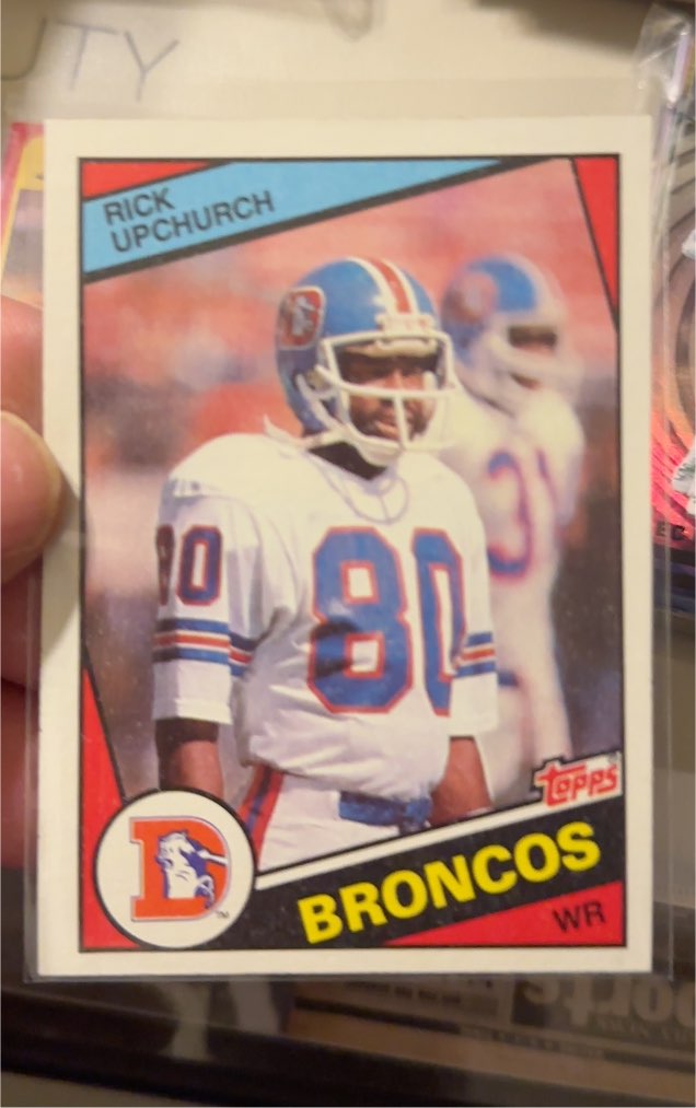 1984 Topps #69 Rick Upchurch — front