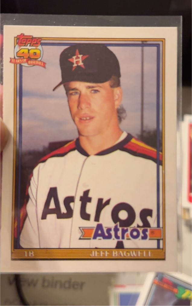 1991 Topps Traded #4T Jeff Bagwell — front