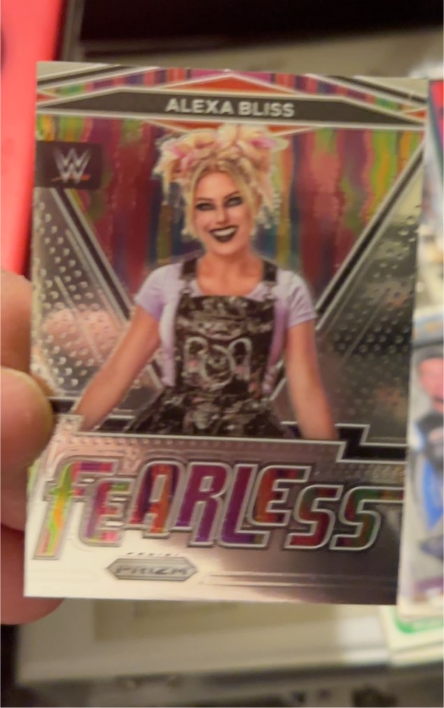 2022 Panini Prizm WWE Fearless #5 Alexa Bliss — front