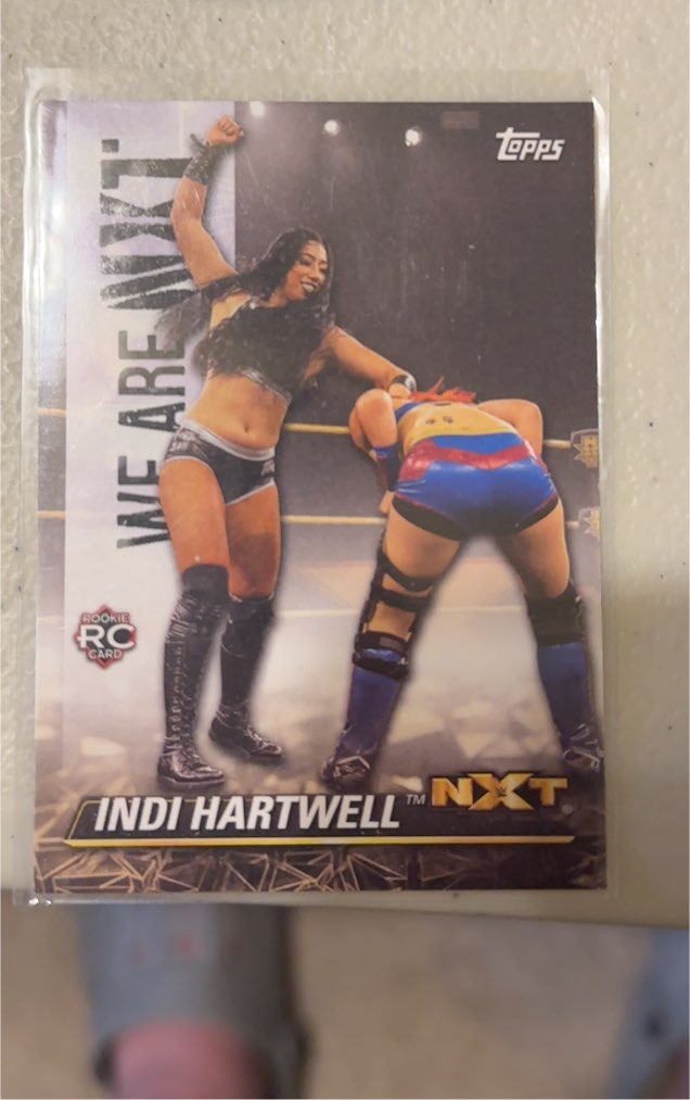 2021 Topps WWE NXT #20 Indi Hartwell — front