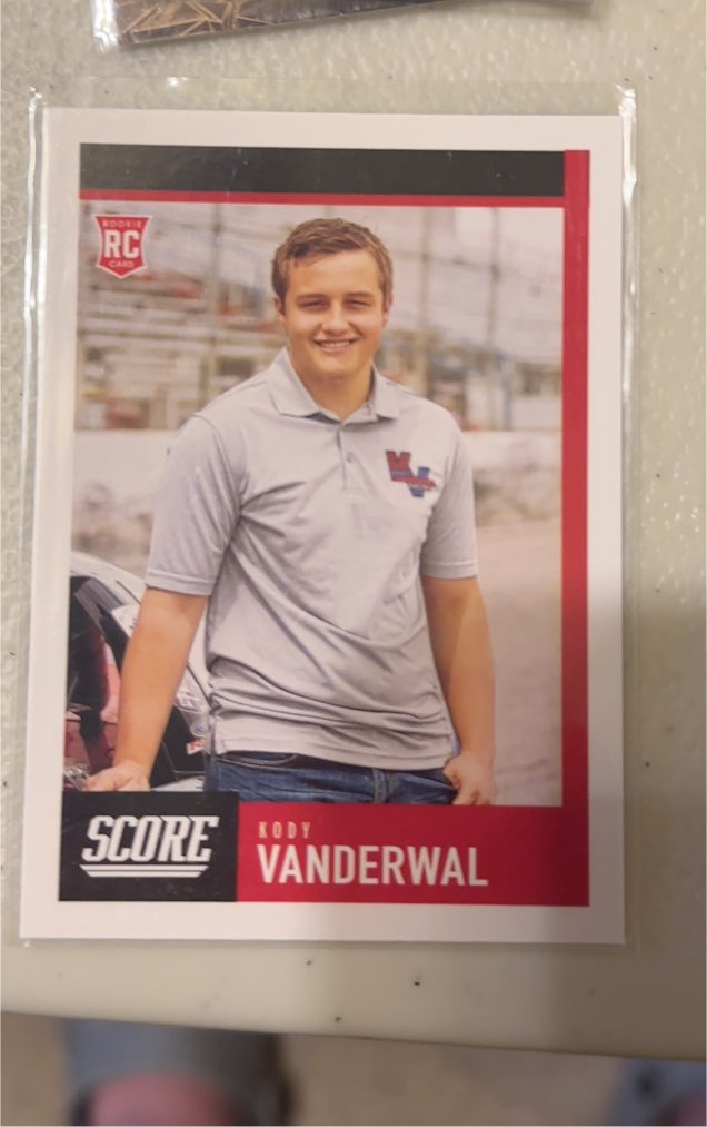 2021 Panini Chronicles Score #6 Kody Vanderwal — front