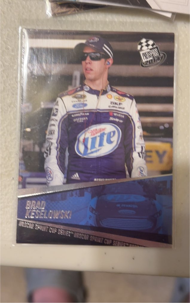 2014 Press Pass #20 Brad Keselowski — front