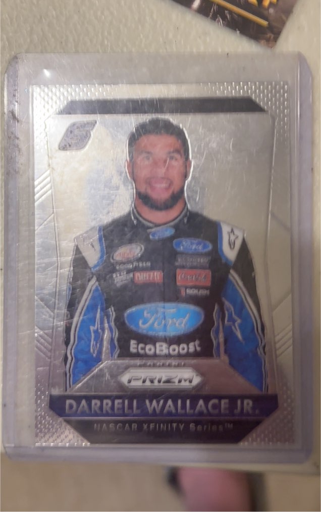 2016 Panini Prizm #34 Darrell Wallace Jr. — front