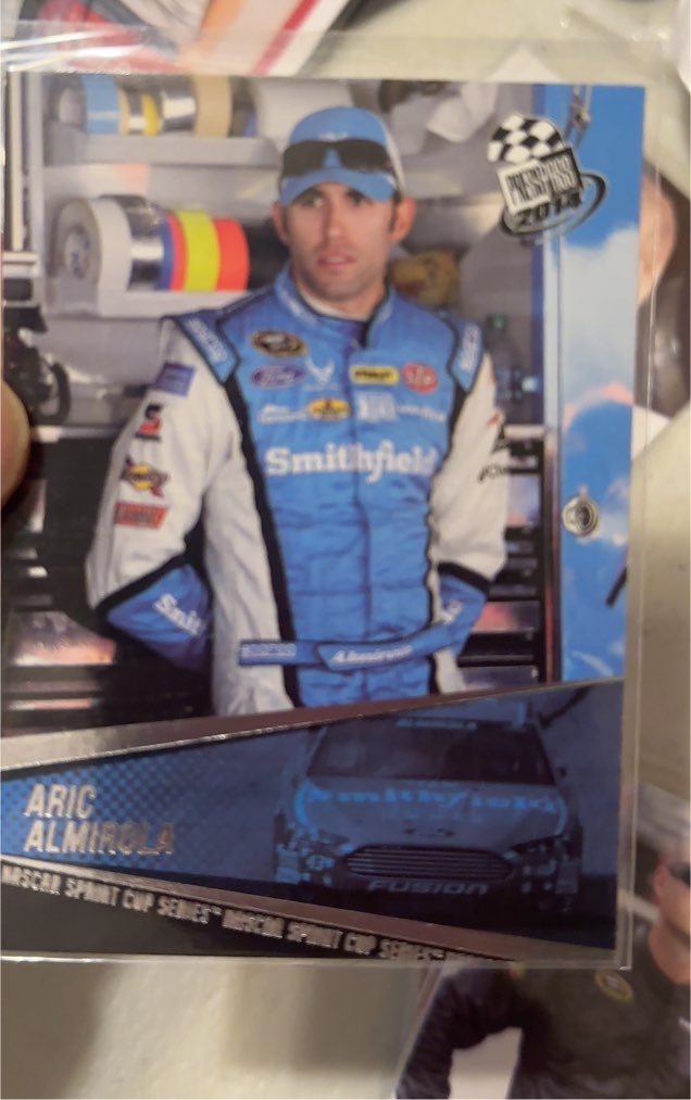 2014 Press Pass #1 Aric Almirola — front