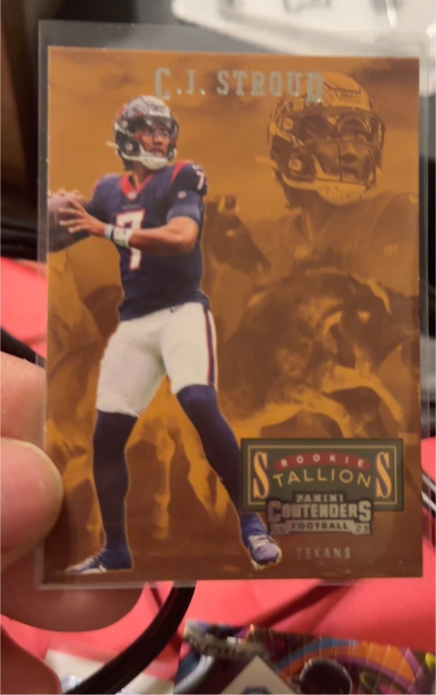 2023 Panini Contenders Rookie Stallions #6 C.J. Stroud — front