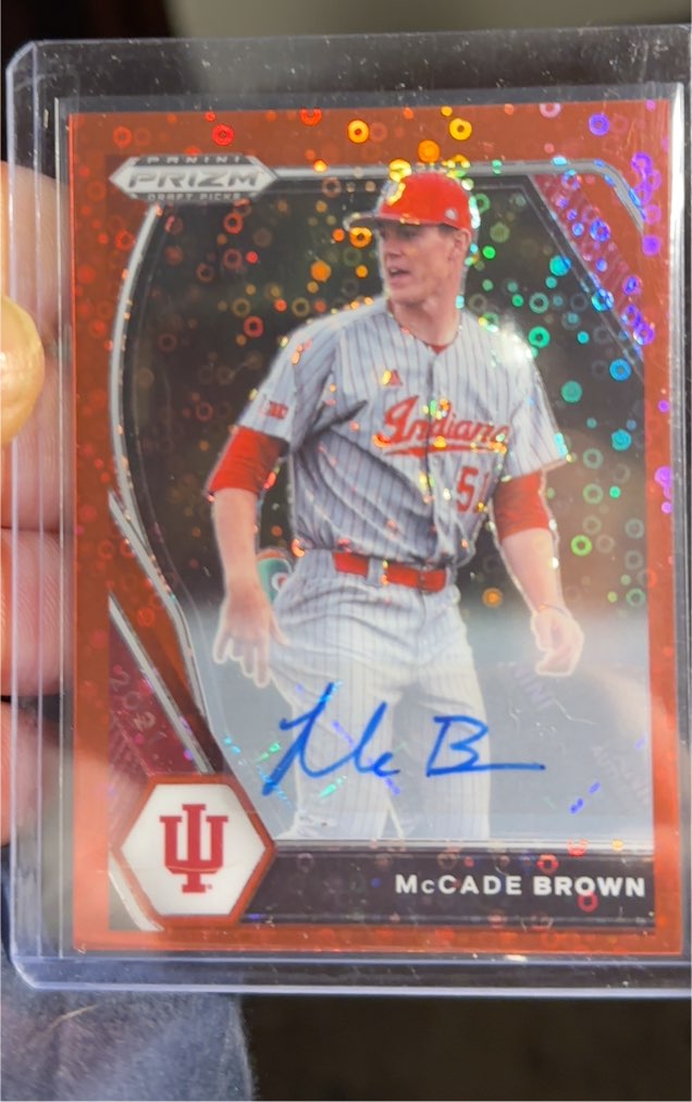 2021 Panini Prizm Draft Picks #PDP79 McCade Brown — front