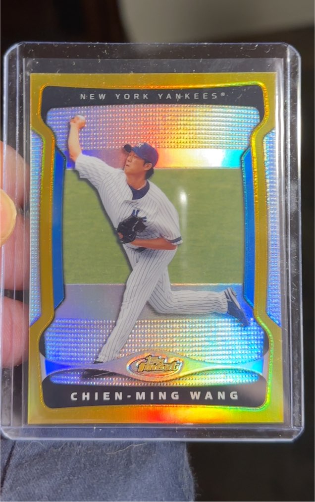 2009 Topps Finest #40 Chien-Ming Wang — front