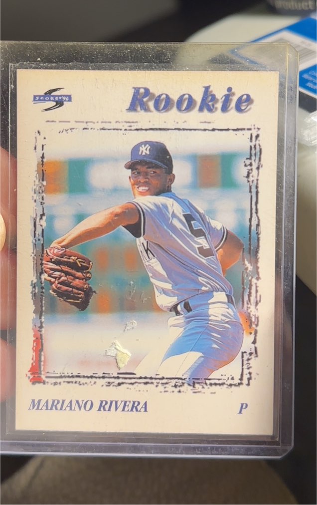 1996 Score #225 Mariano Rivera — front