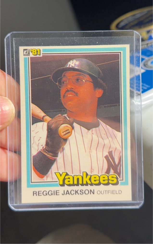 1981 Donruss #228 Reggie Jackson — front
