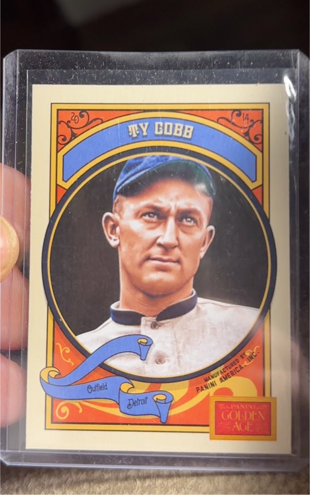 2014 Panini Golden Age #22 Ty Cobb — front