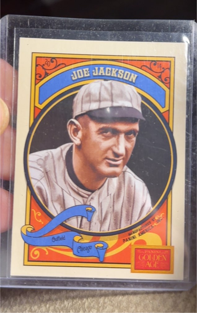 2014 Panini Golden Age #25 Joe Jackson — front