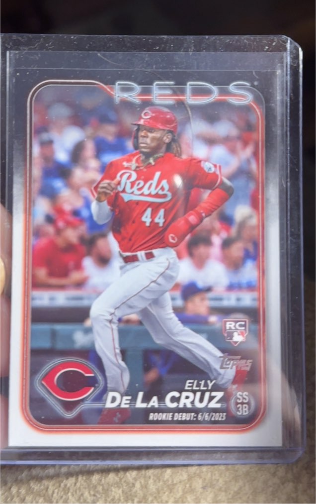 2024 Topps Update #US350 Elly De La Cruz — front