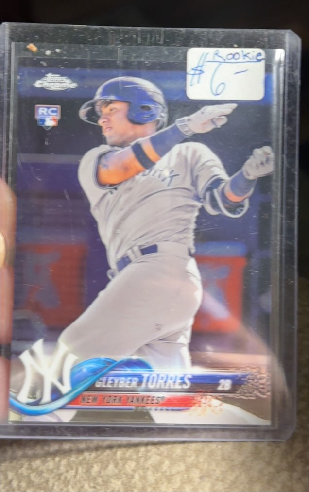 2018 Topps Chrome #31 Gleyber Torres — front