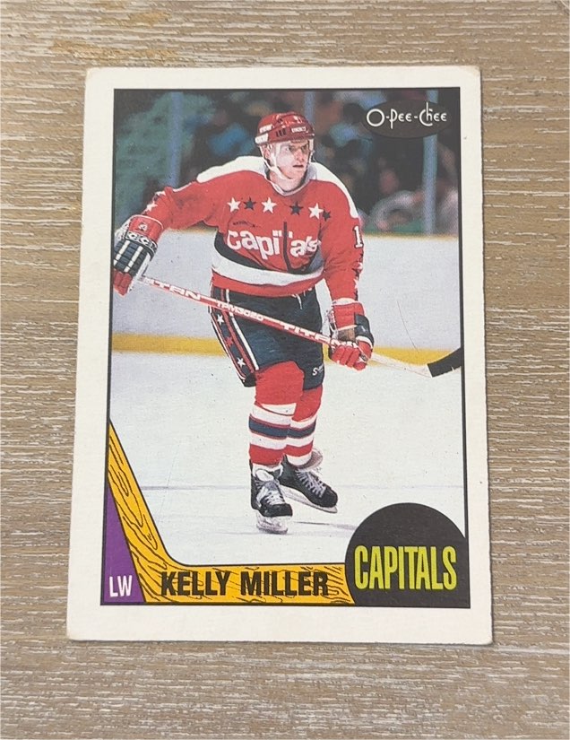 1987-88 O-Pee-Chee #189 Kelly Miller — front