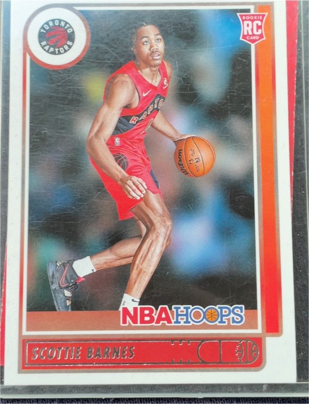 2021-22 Panini NBA Hoops #227 Scottie Barnes — front
