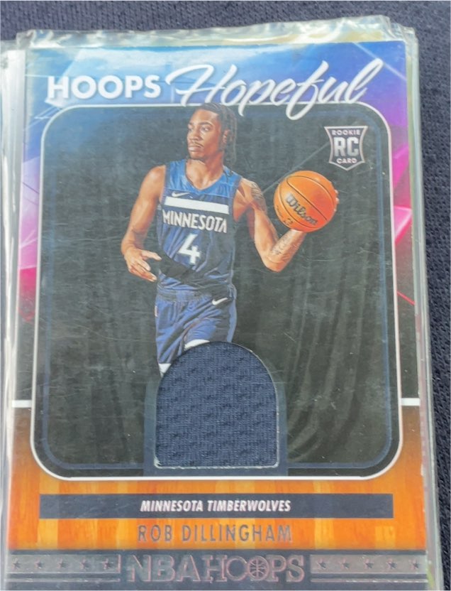 2024-25 Panini NBA Hoops Hoops Hopeful #HHM-RDT Rob Dillingham — front