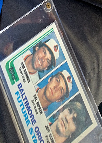 1982 Topps #21 Orioles Future Stars Cal Ripken Jr., Jeff Schneider, Bobby Bonner — front
