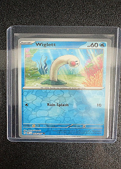 2023 Pokémon #058 Wiglett — front