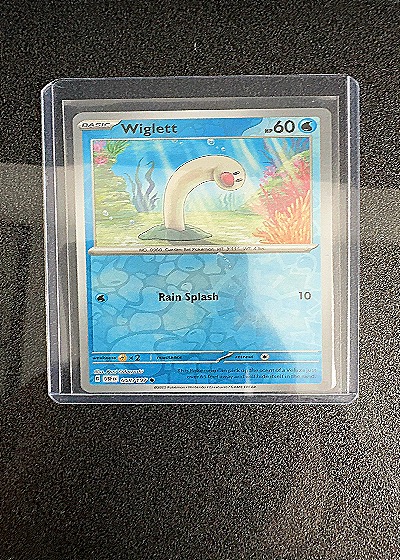 2023 Pokémon Scarlet & Violet Obsidian Flames #58 Wiglett — front