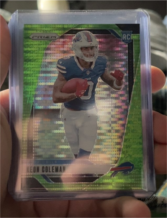 2024 Panini Prizm #362 Keon Coleman — front