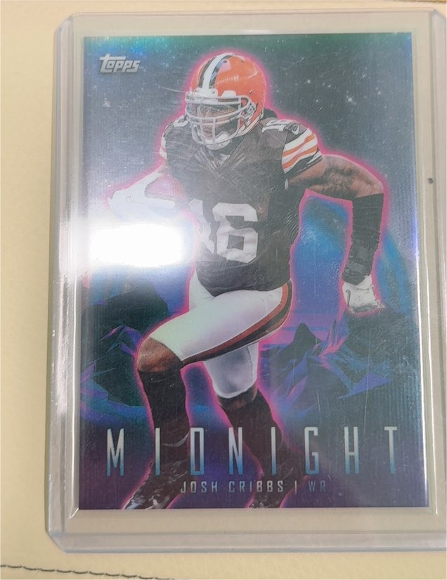 2024 Topps Midnight #23 Josh Cribbs — front