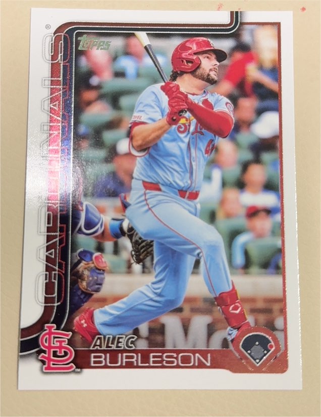2025 Topps #41 Alec Burleson — front