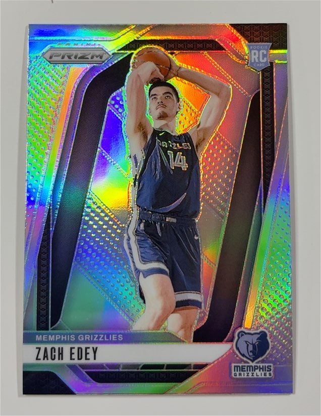 2024-25 Panini Prizm #249 Zach Edey — front