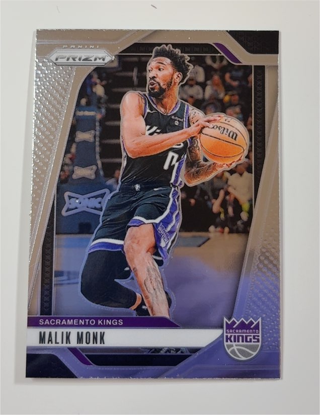 2024-25 Panini Prizm #93 Malik Monk — front