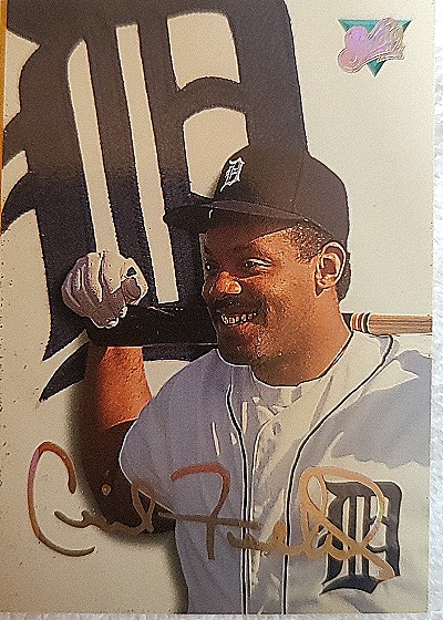 1993 Leaf Studio #37 Cecil Fielder — front