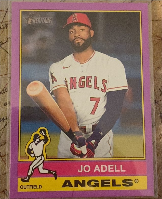 2025 Topps Heritage #434 Jo Adell — front