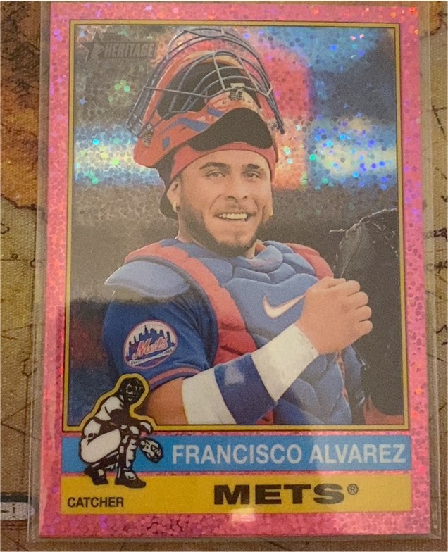 2025 Topps Heritage #178 Francisco Alvarez — front