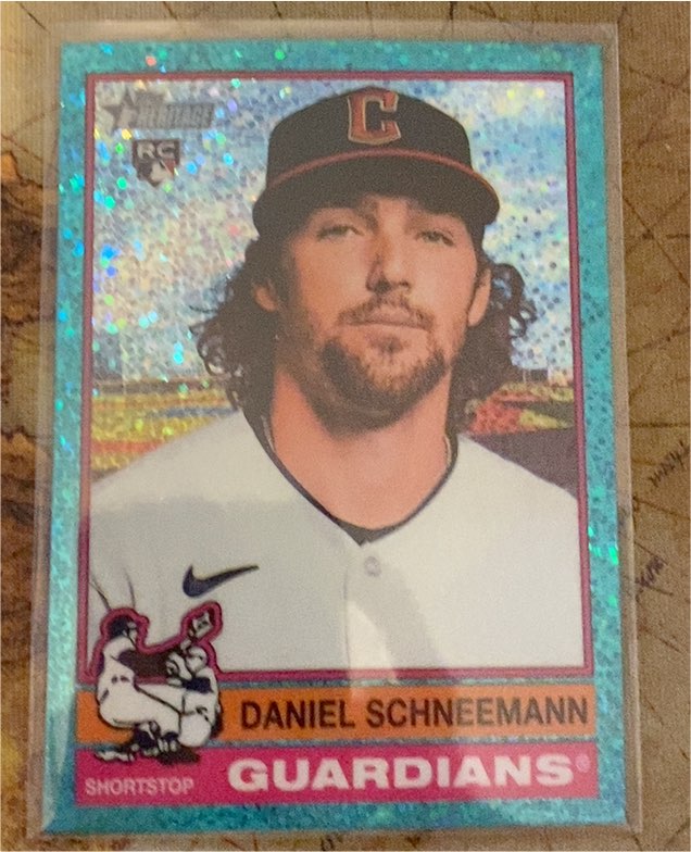 2025 Topps Heritage #332 Daniel Schneemann — front