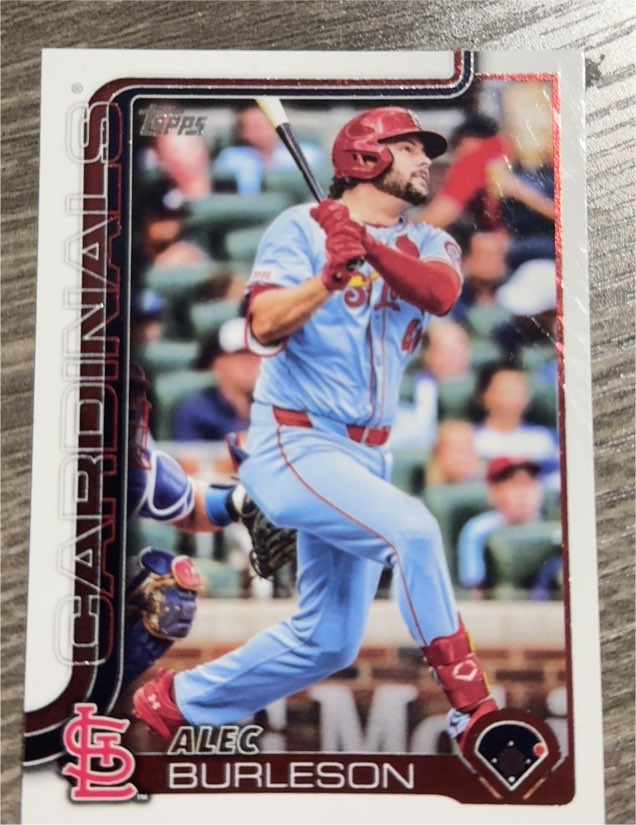 2025 Topps #41 Alec Burleson — front