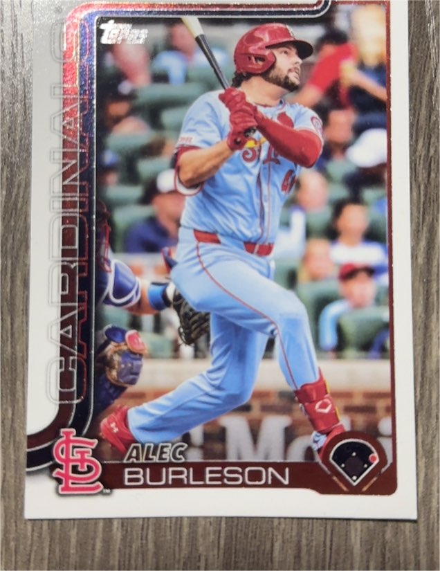 2025 Topps Series 1 #41 Alec Burleson — front