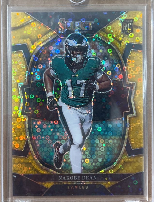 2022 Panini Select #80 Nakobe Dean — front