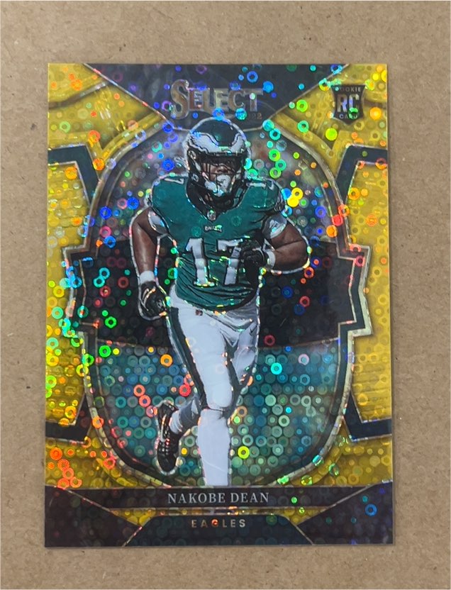 2021 Panini Select #RC Nakobe Dean — front