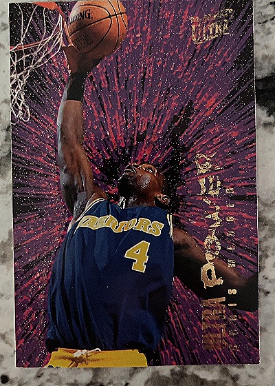 1994-95 Fleer Ultra Power #10 Chris Webber — front