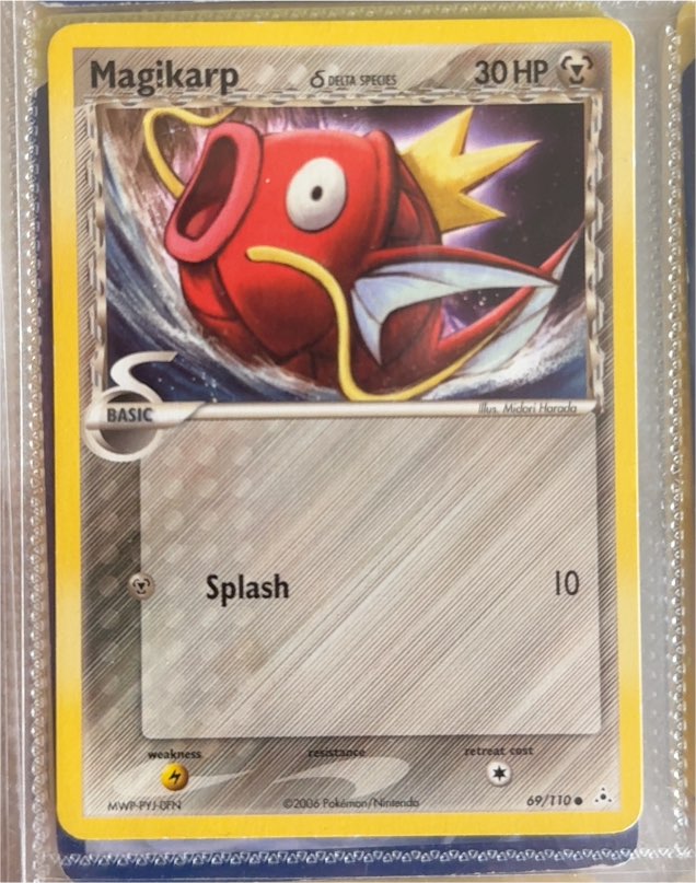 2006 EX Holon Phantoms #69 Magikarp (Delta Species) — front
