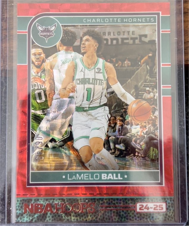 2024-25 Panini NBA Hoops #182 LaMelo Ball — front