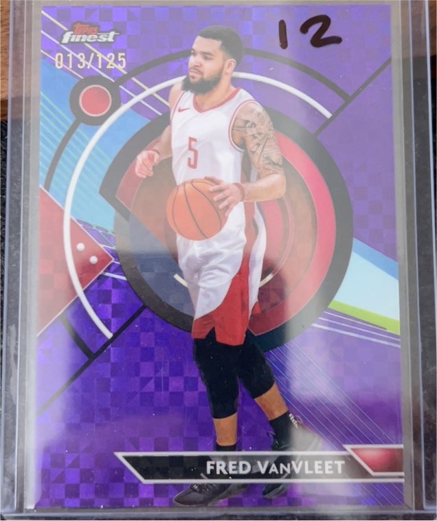 2023-24 Topps Finest #98 Fred VanVleet — front