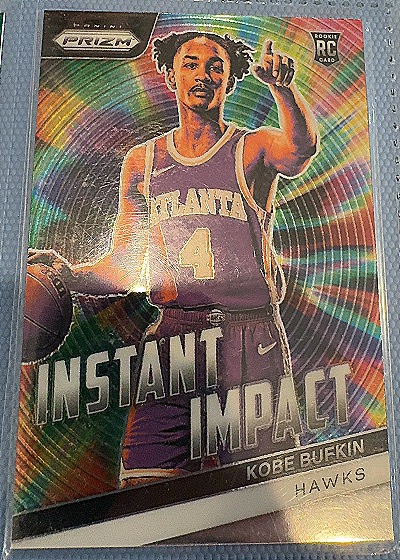 2023-24 Panini Prizm #17 Kobe Bufkin Instant Impact — front