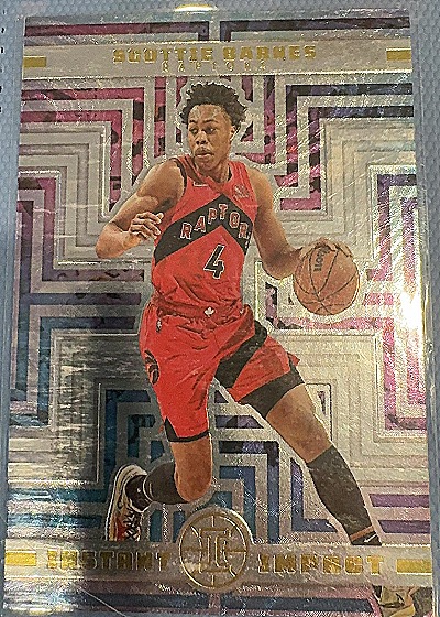 2021-22 Panini Illusions #6 Scottie Barnes Instant Impact — front