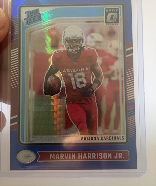 2024 Panini Donruss Optic #276 Marvin Harrison Jr. — front