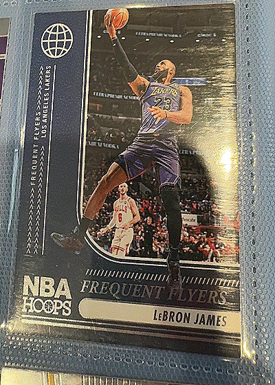 2024-25 Panini NBA Hoops #13 LeBron James — front