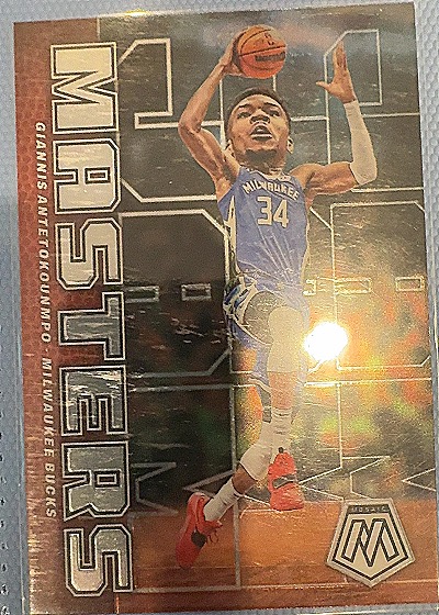 2022-23 Panini Mosaic Jam Masters #2 Giannis Antetokounmpo — front