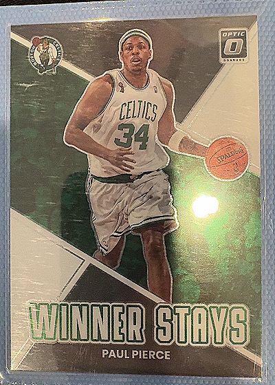 2022-23 Donruss Optic #20 Paul Pierce Winner Stays — front