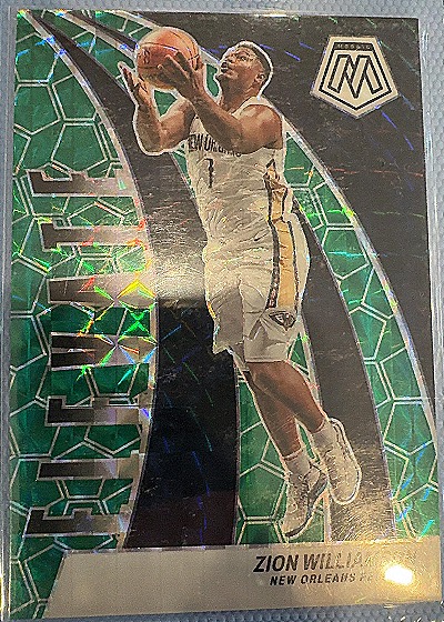2023-24 Panini Mosaic #8 Zion Williamson — front
