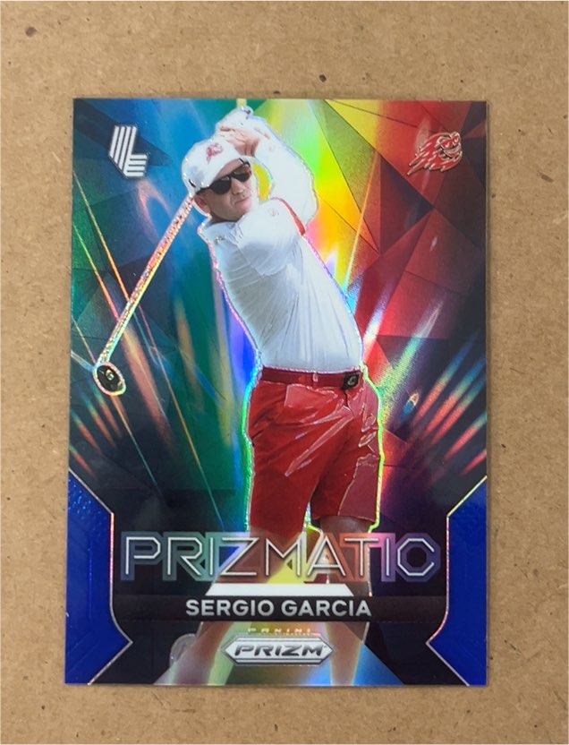 2024 Panini Prizm LIV Golf #4 Sergio Garcia Prizmatic — front
