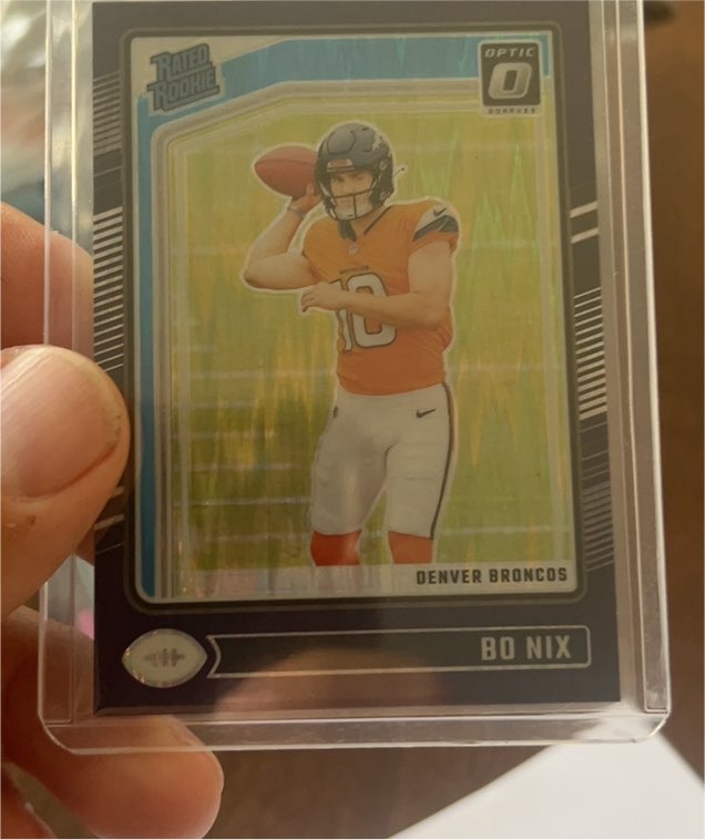2024 Panini Donruss Optic #209 Bo Nix — front